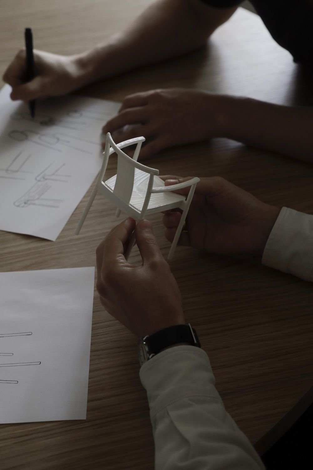 Merkur Dining Chair chaise avec accoudoirs / chaise de salle à manger Audo Copenhagen