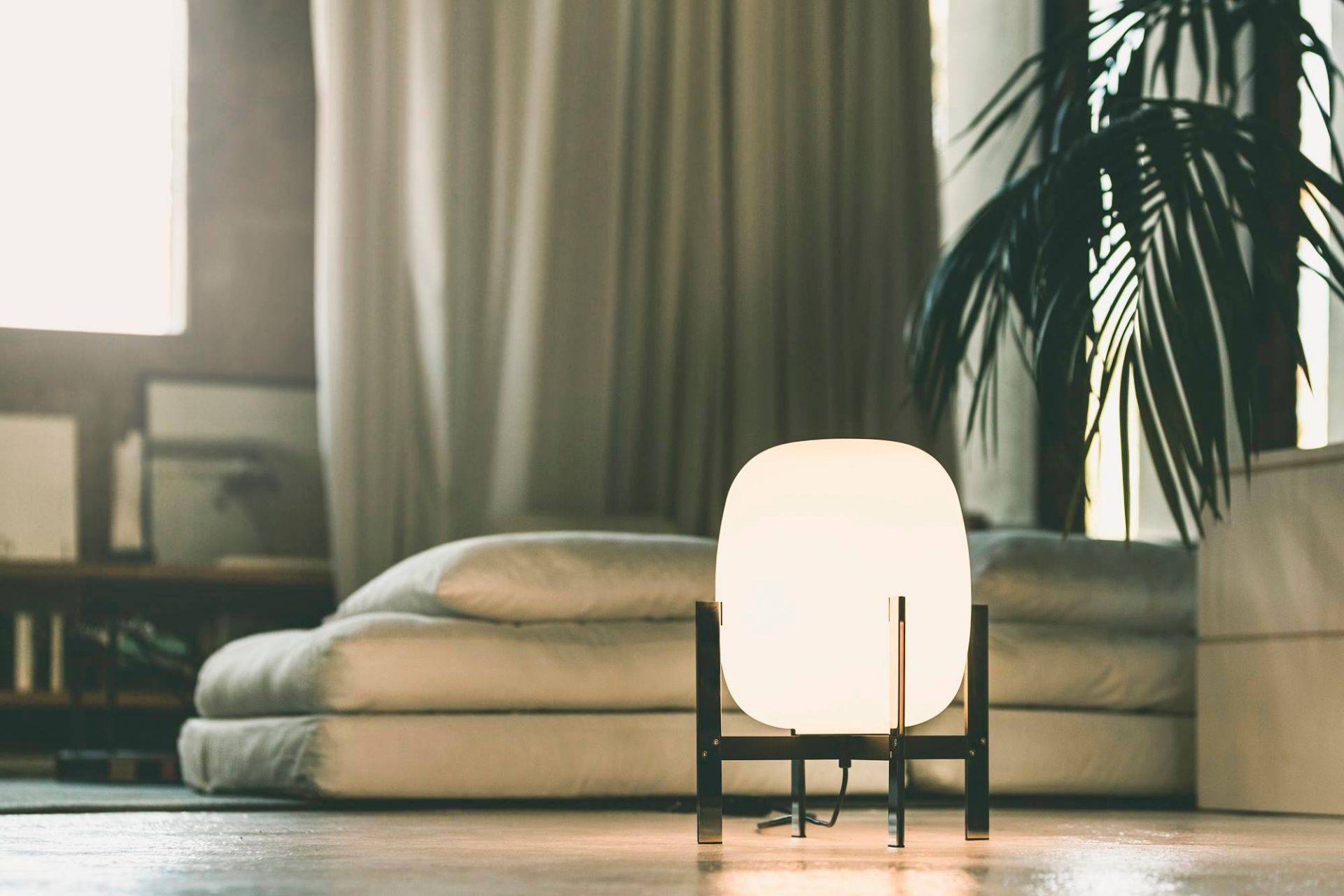 Cesta Metálica Lampe de table Santa & Cole