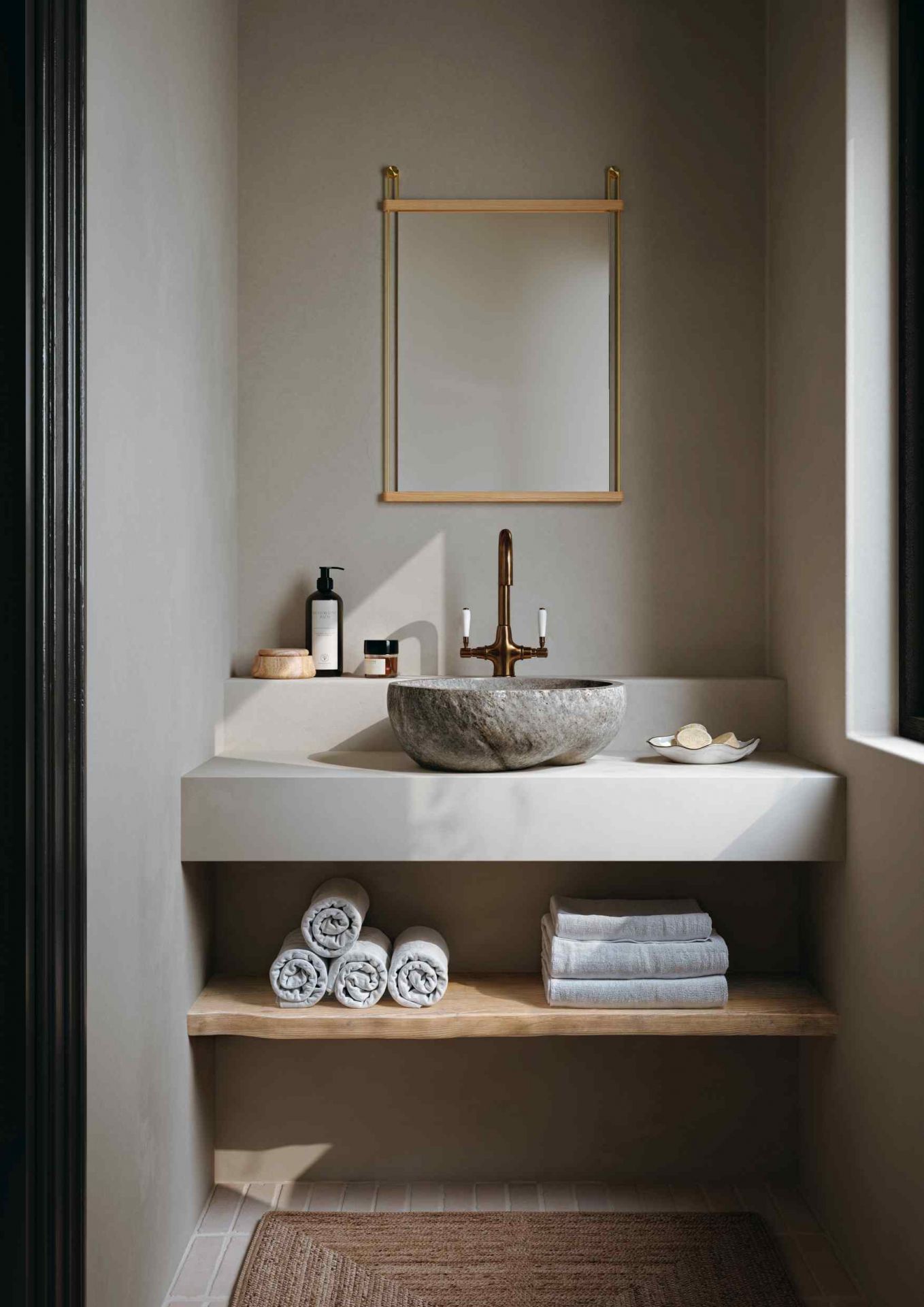 Suspended Mirror Petit miroir Woud 