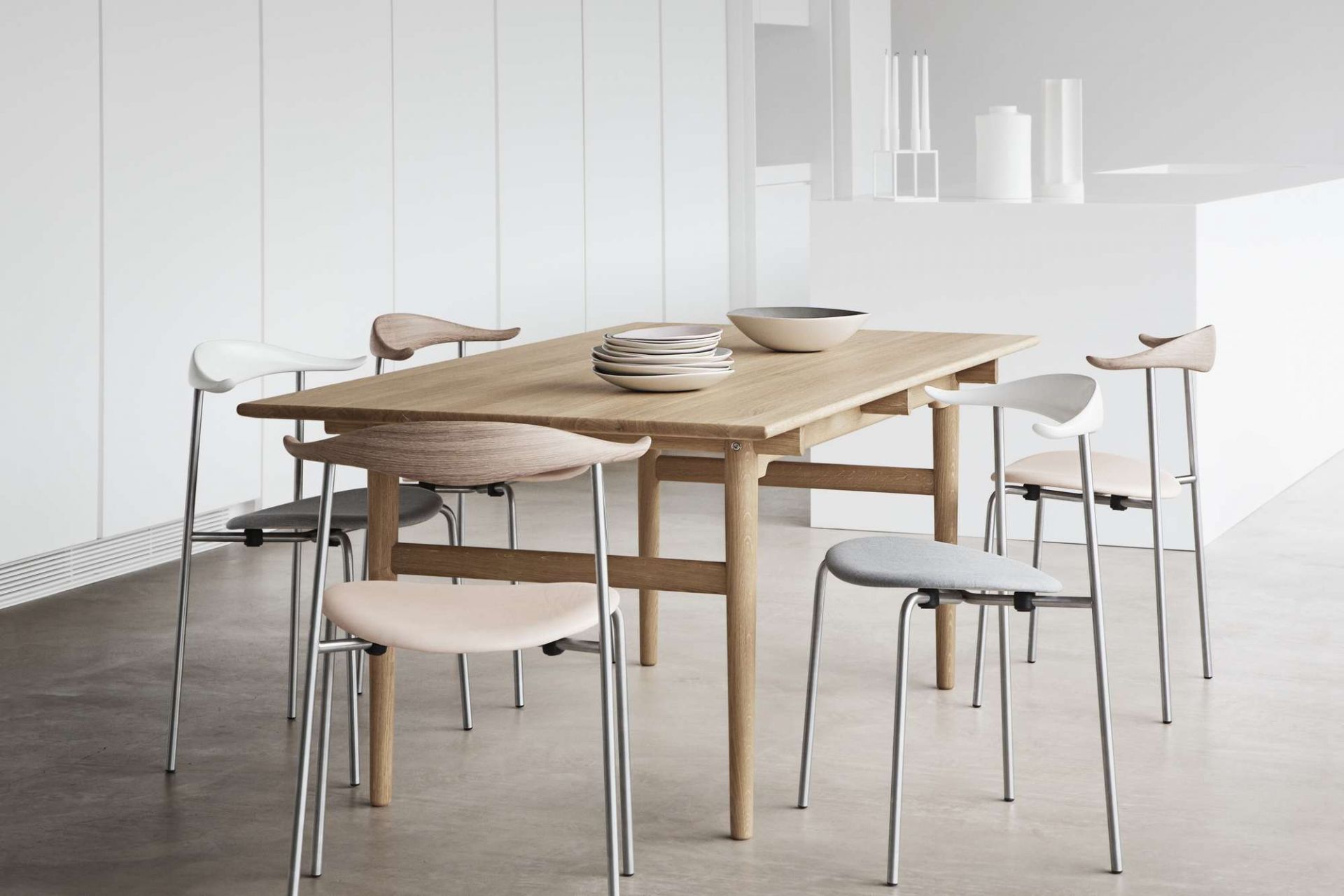 CH327 Table L 248 cm Carl Hansen & Søn