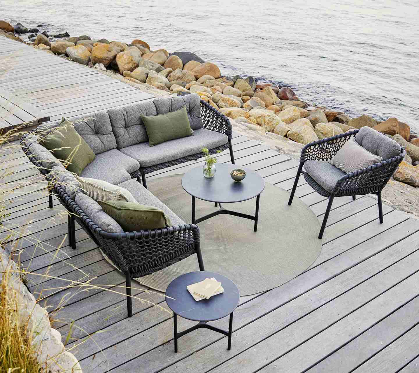 Ocean Module d'angle Canapé Outdoor Cane-Line 