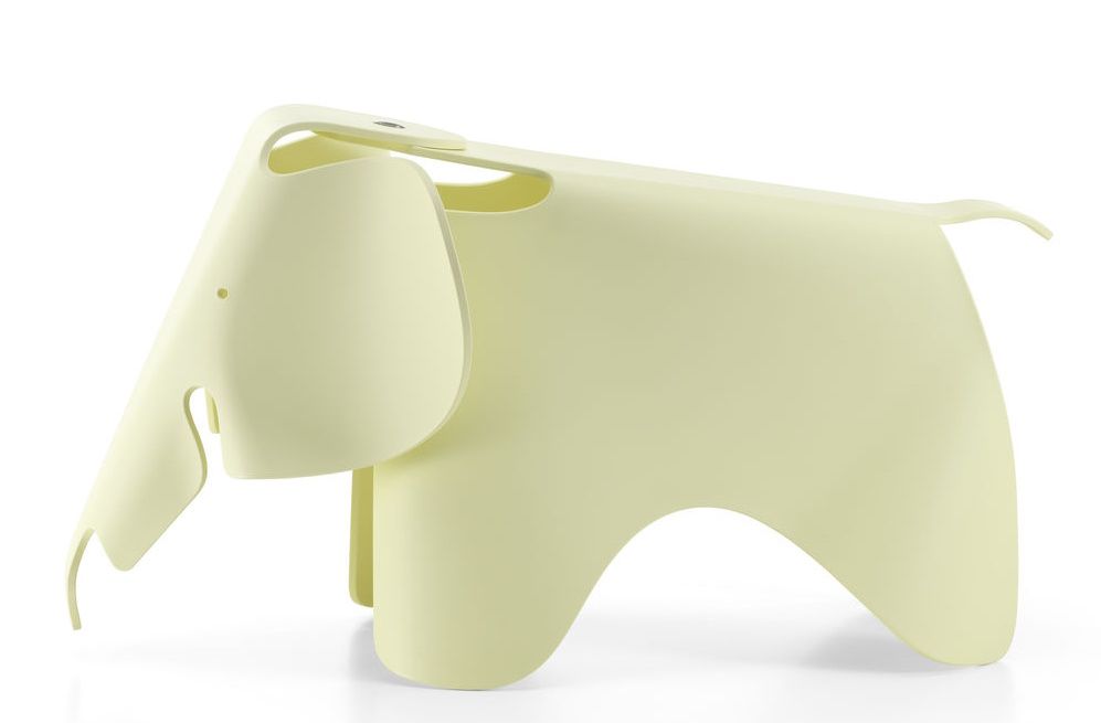 Eames Elephant tabouret RE Vitra jaune canari