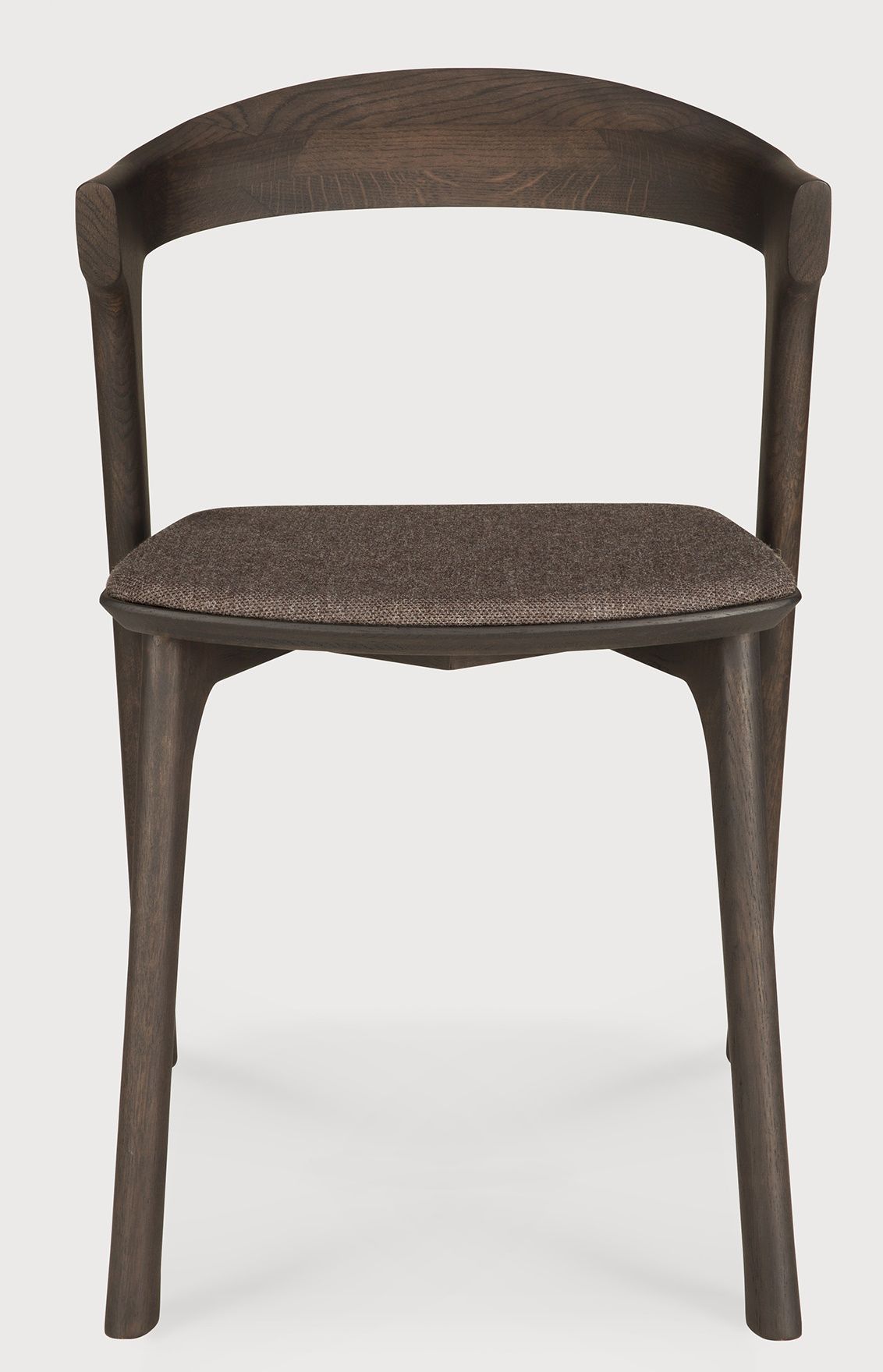 Chaise Bok chêne brun / tissu brun chaud Ethnicraft