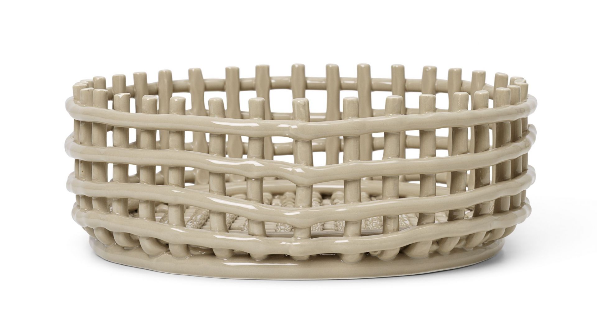 Ceramic Centrepiece Panier Cashmere Ferm Living