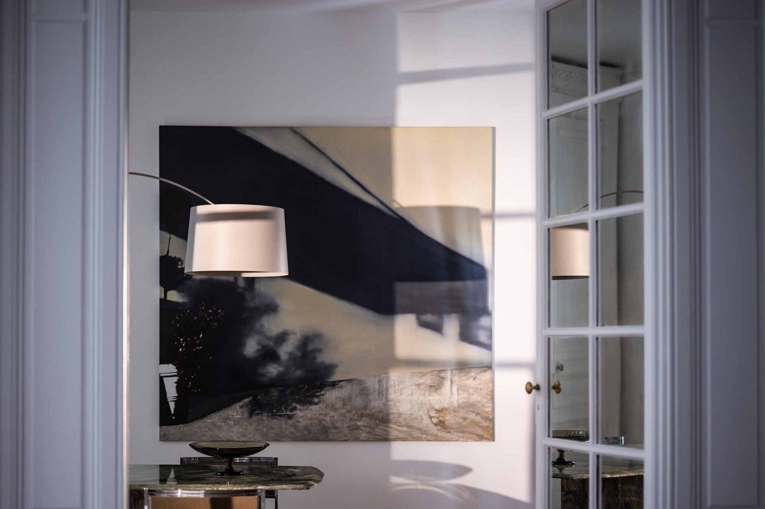 Twiggy LED Lampadaire Foscarini Noir