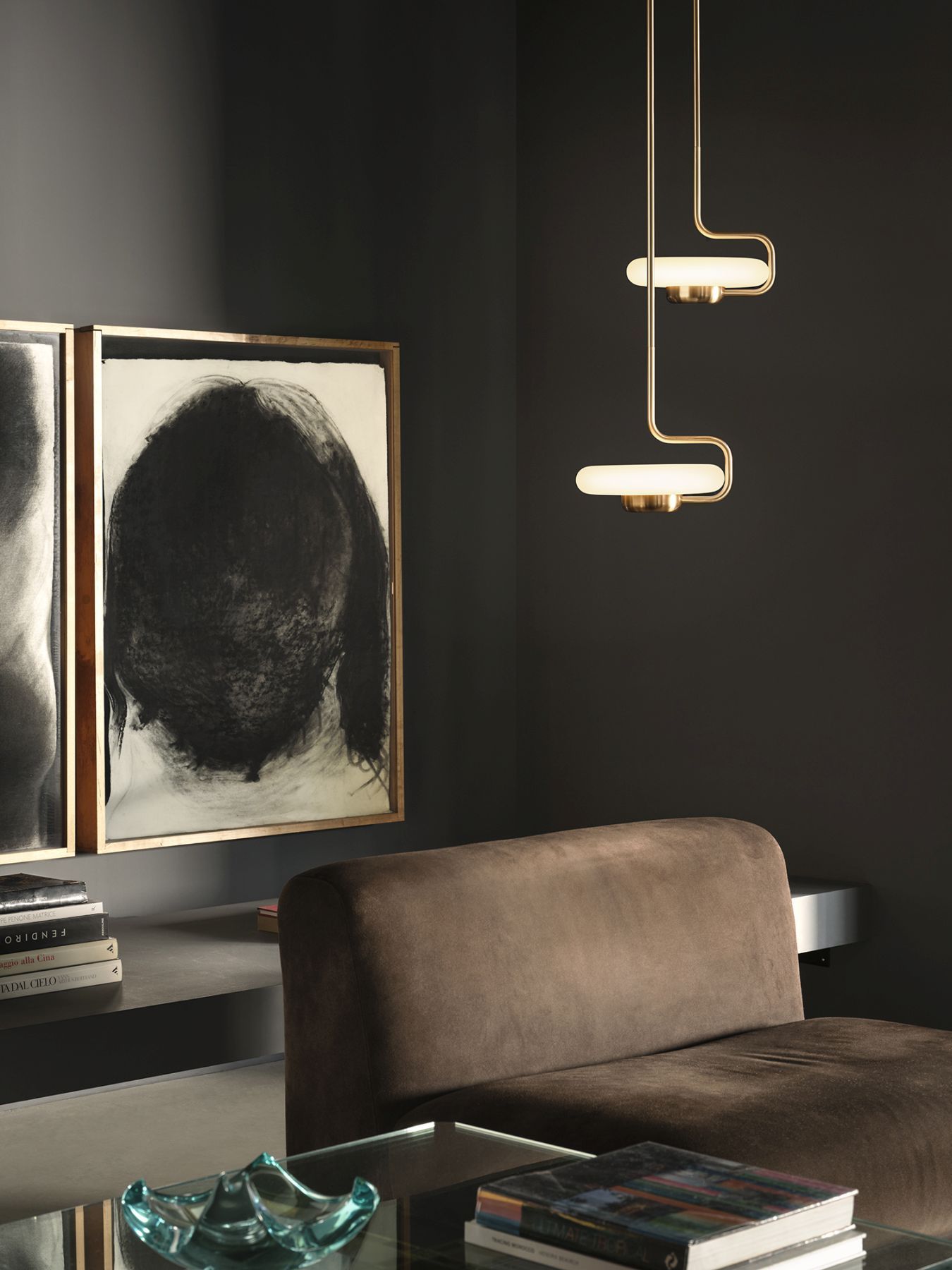 Tratto Lampe suspendue noir Kdln