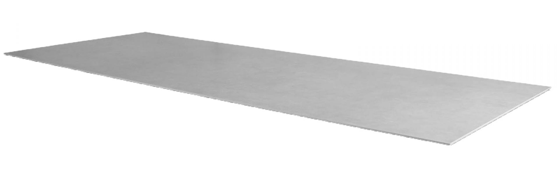 Pure Outdoor Grande L 280 x P 100 x H 73 cm table de salle à manger Piétement gris lave Plateau gris béton Cane-Line