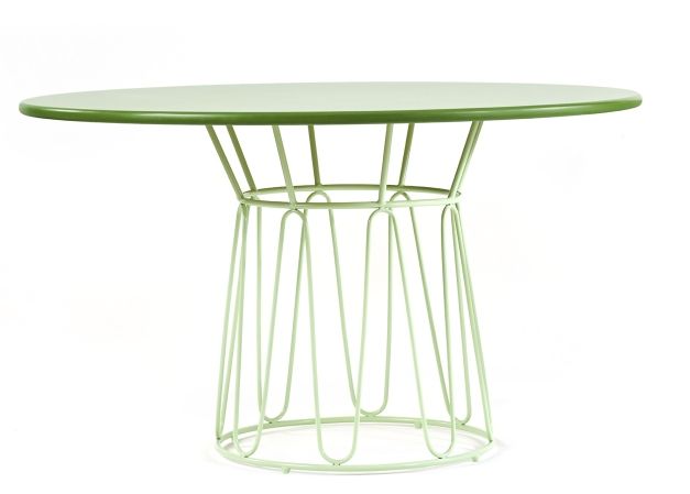 Circo Dining Table Table de salle à manger d'extérieur ames Vert pastel - Vert pastel