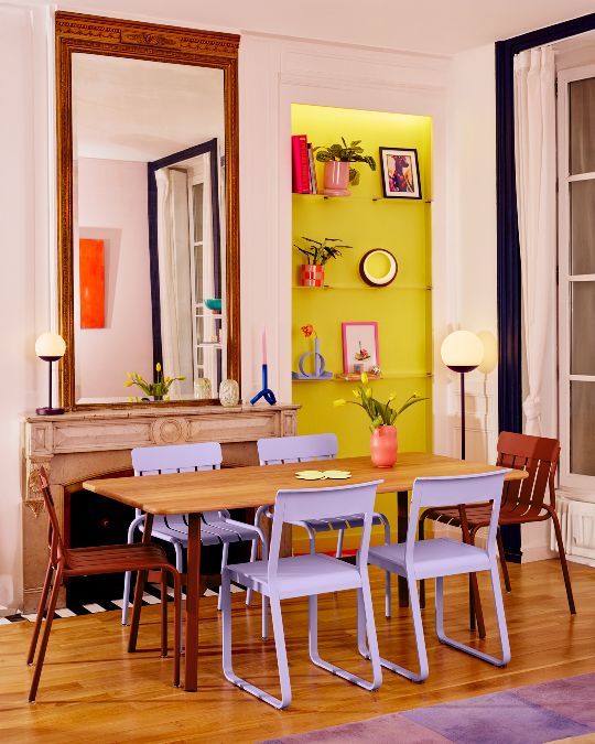 SO'O / SO O Table de salle à manger en chêne 180 × 90 cm Intérieur Fermob