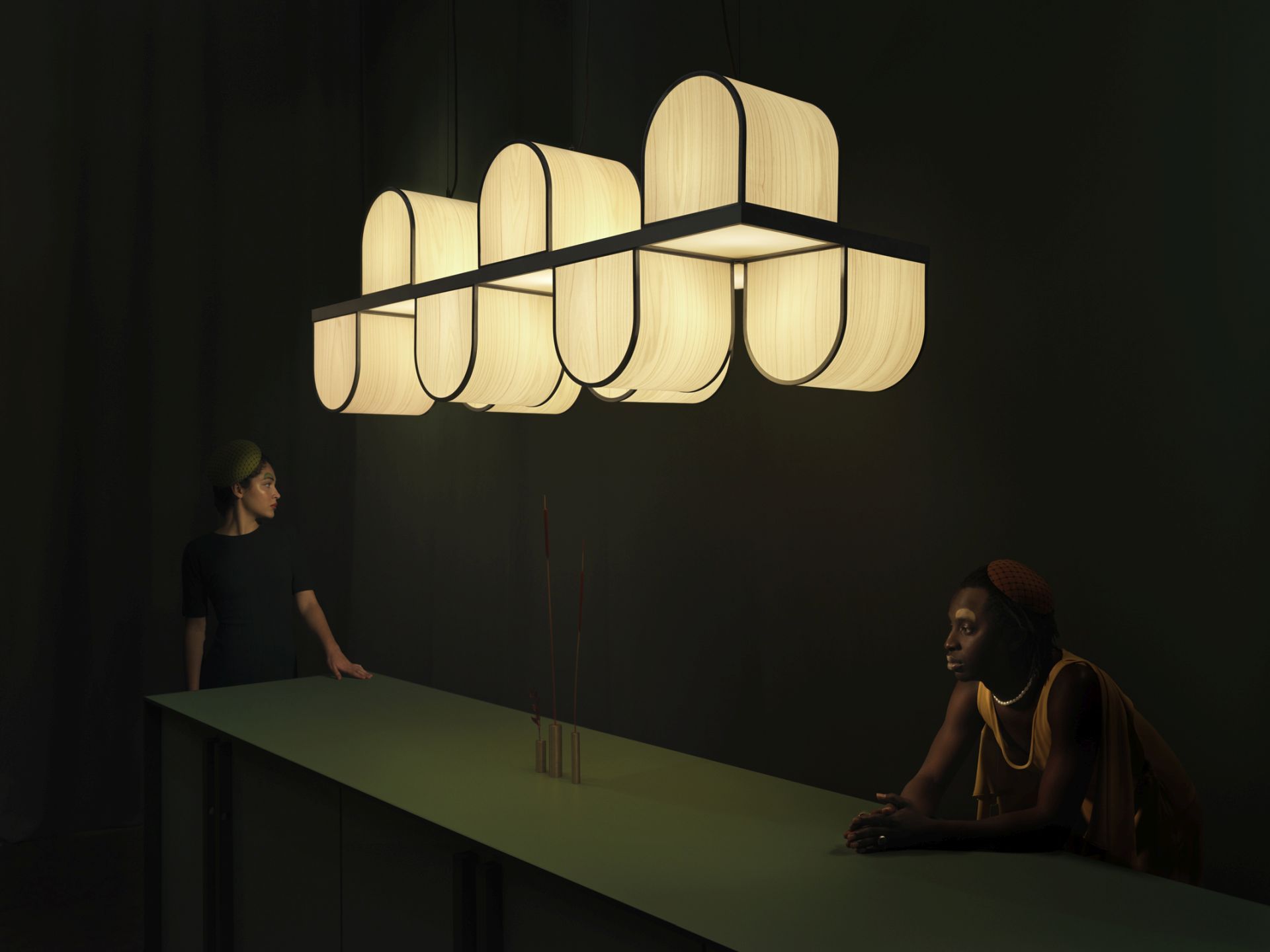 Osca Lampe suspendue grand LZF Lamps