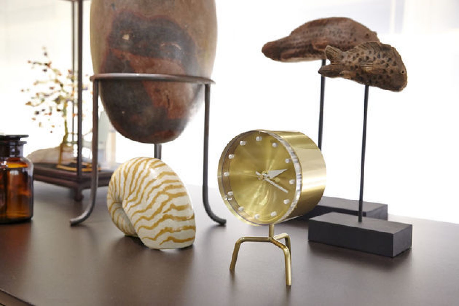 Tripod Clock Horloge de Table Vitra