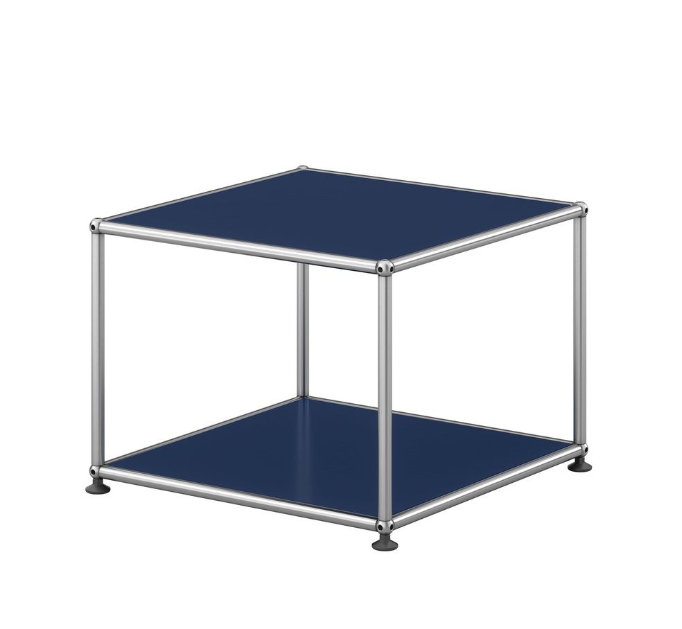 USM Haller meubles latéraux ouverts Bleu acier
