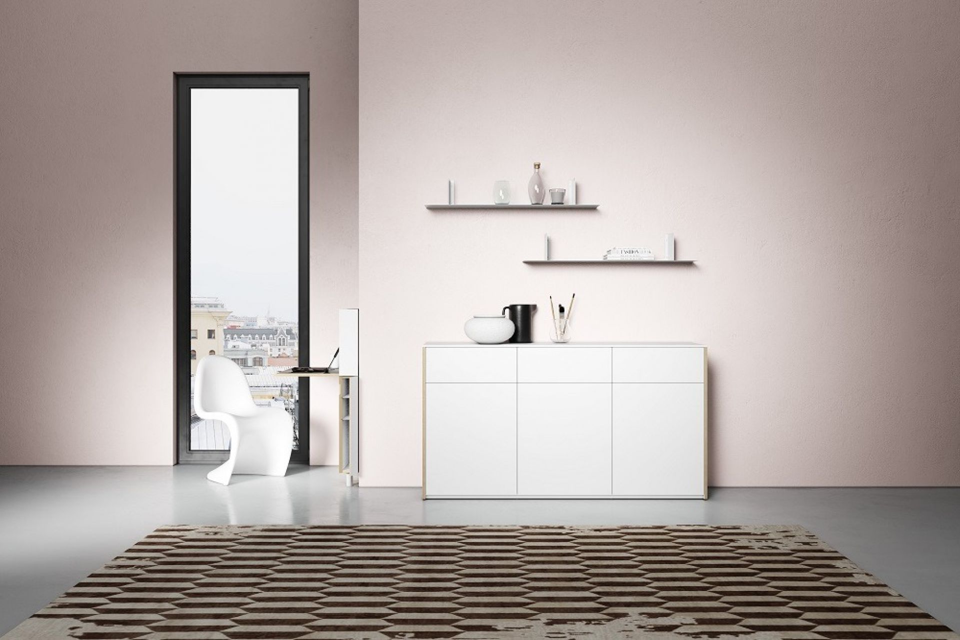 Modular Plus Sideboard avec 3 portes et 3 tiroirs Müller Möbelwerkstätten
