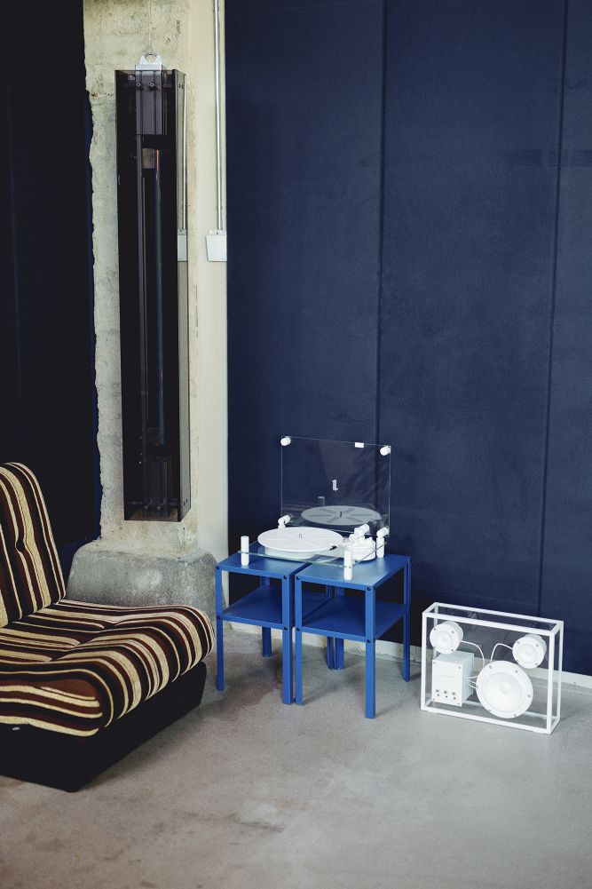 Plateau tournant transparent Transparent