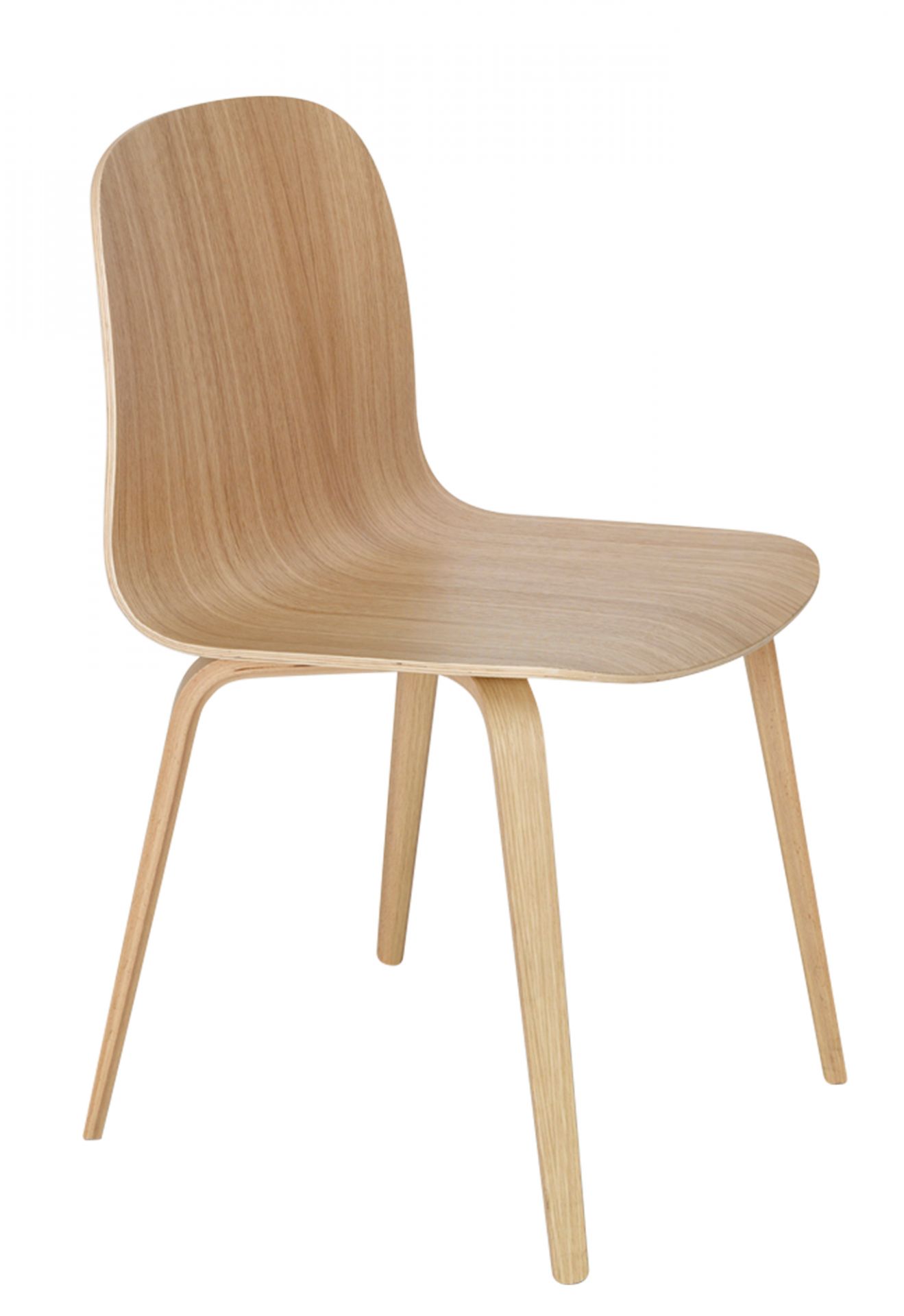 Visu Chair Wood Base Chaise Muuto