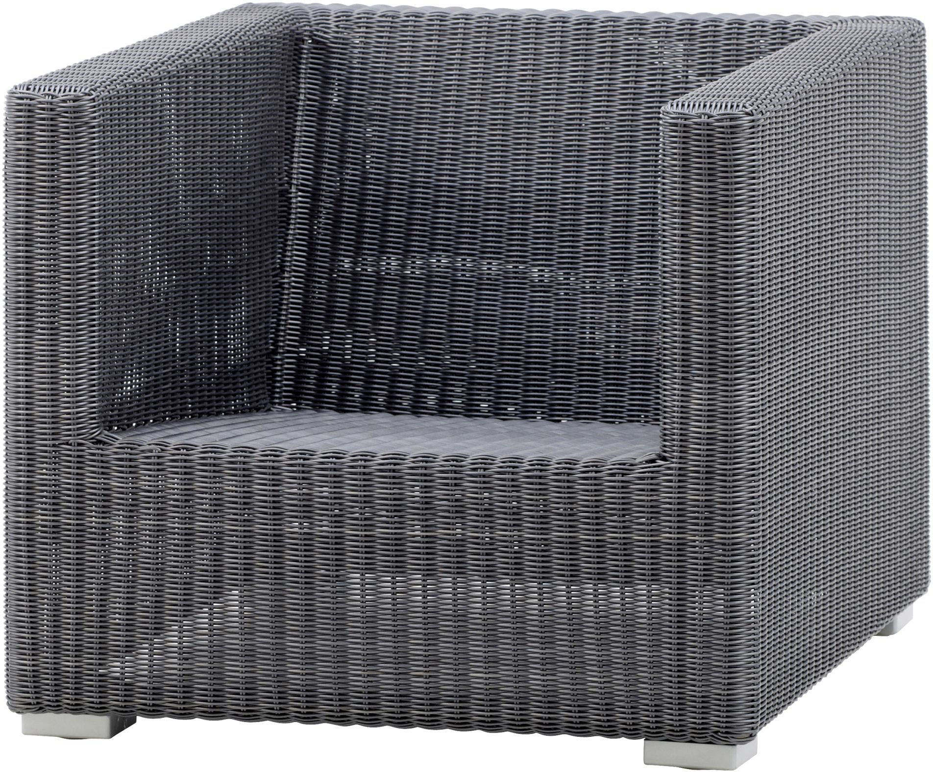 Chester Fauteuil lounge Graphite Cane-Line