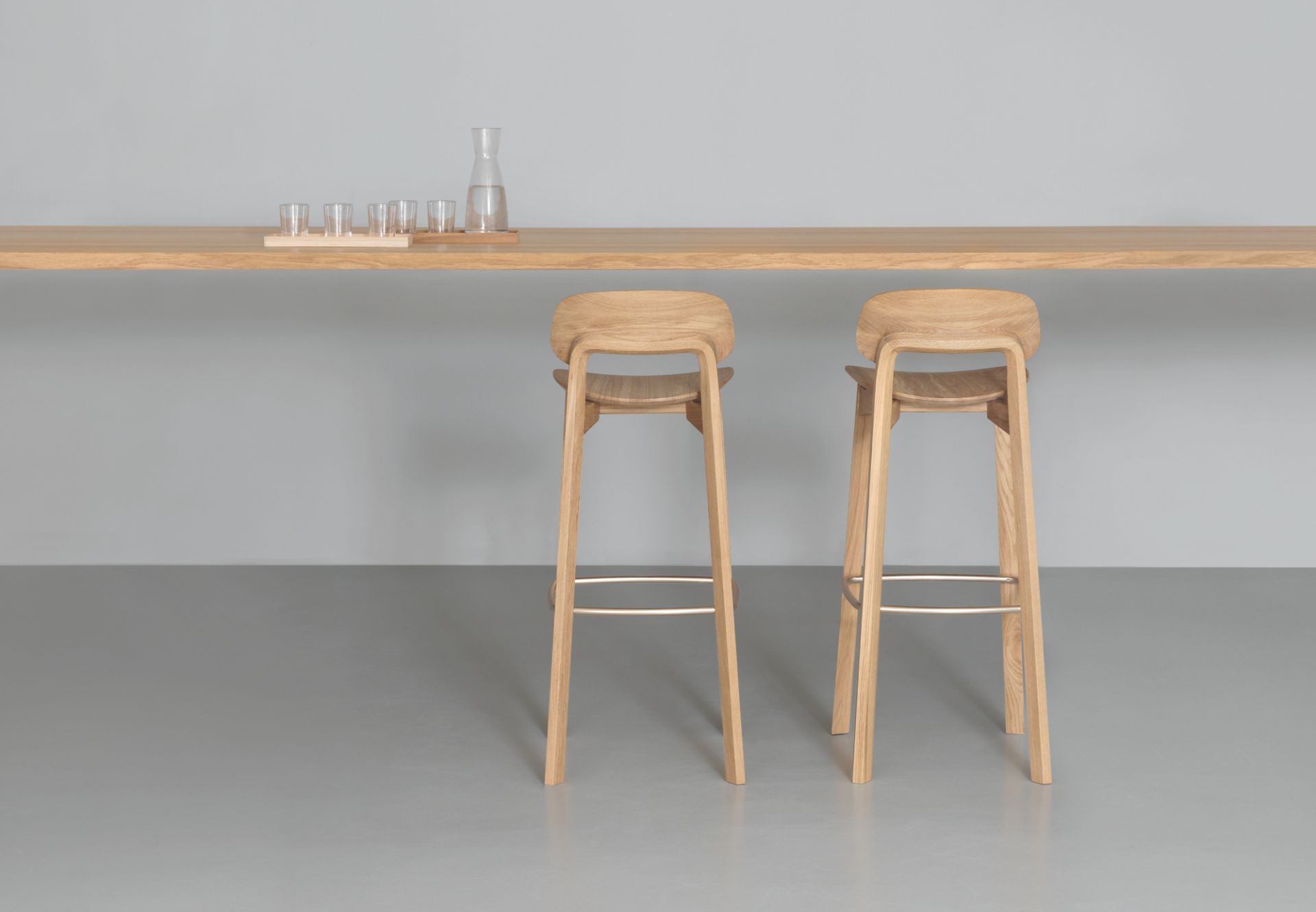 Nonoto Bar tabouret de bar hauteur du siège 80 chêne Zeitraum