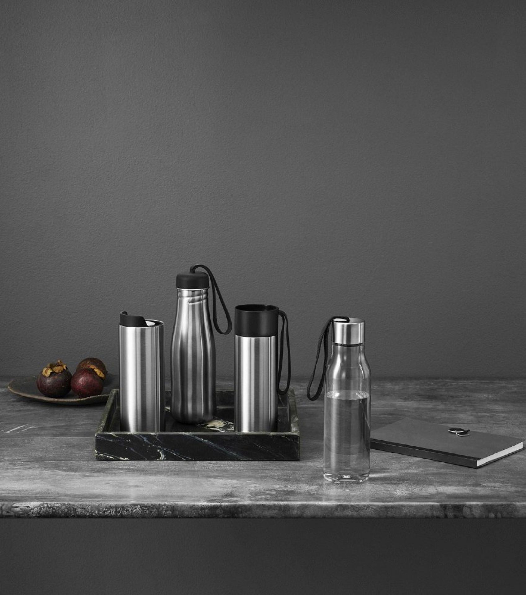 Active Drinking bottle Bouteille d'eau Couvercle noir Eva Solo OFFRE SPECIALE