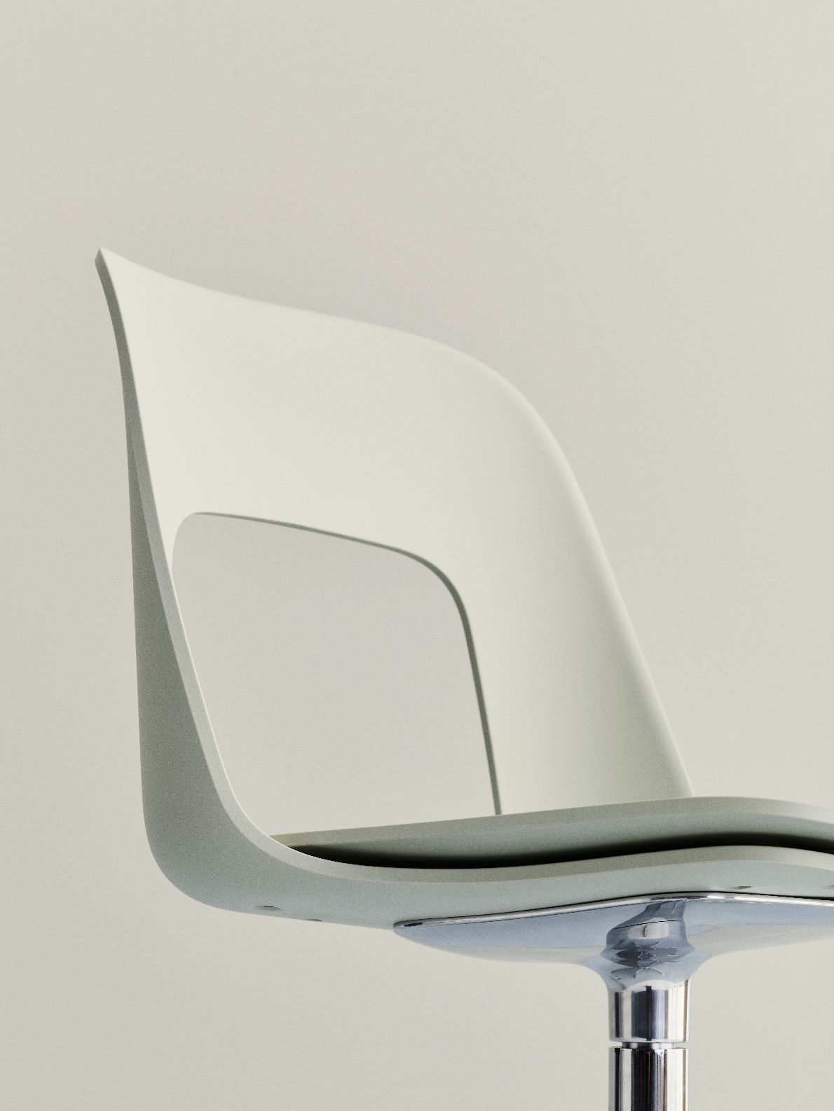 Layout Side Chair 131 4-étoiles pivotantes chaise Hay  