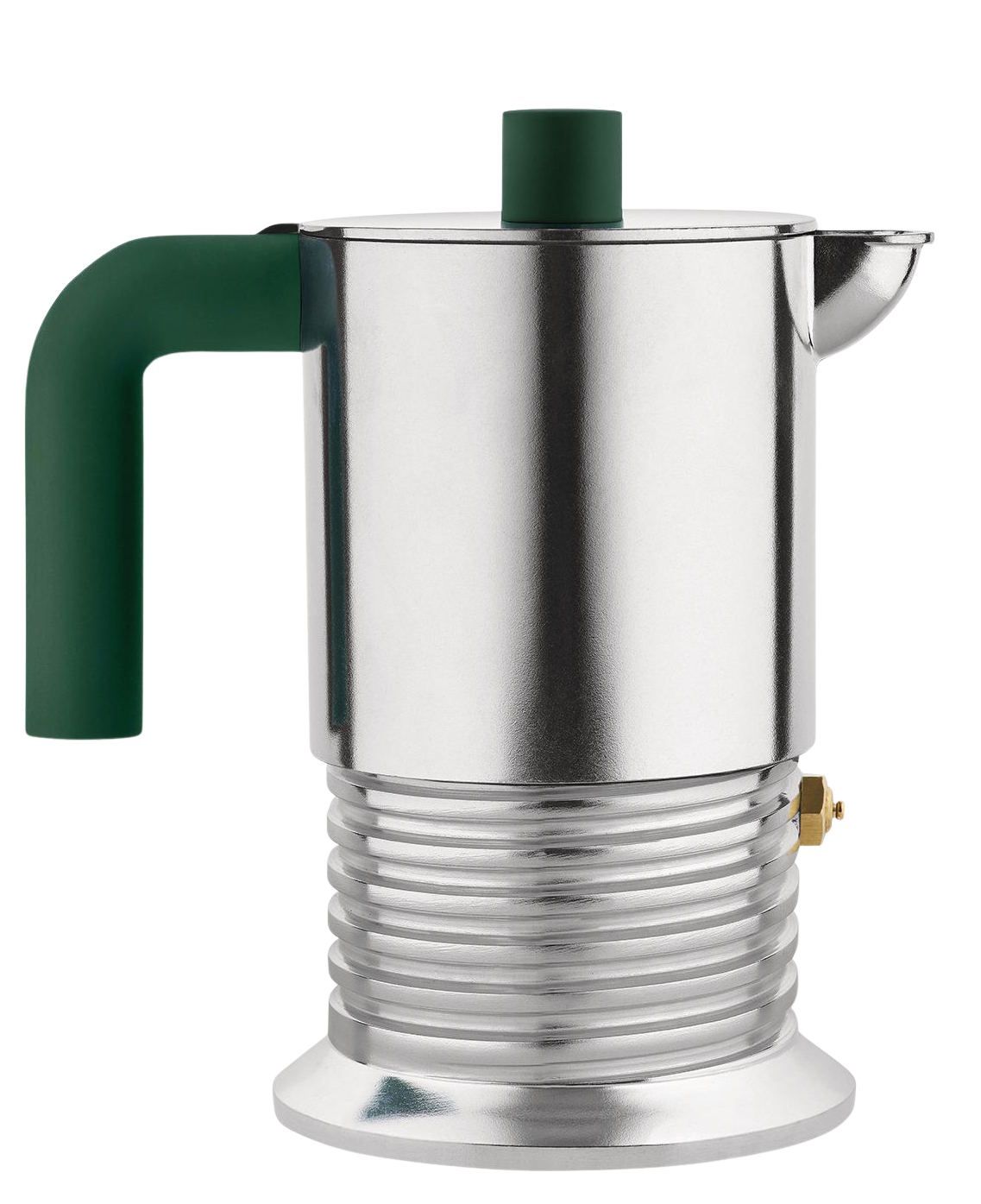 Machine à expresso PM01/3 AGR Vite pour 3 tasses, verte Alessi