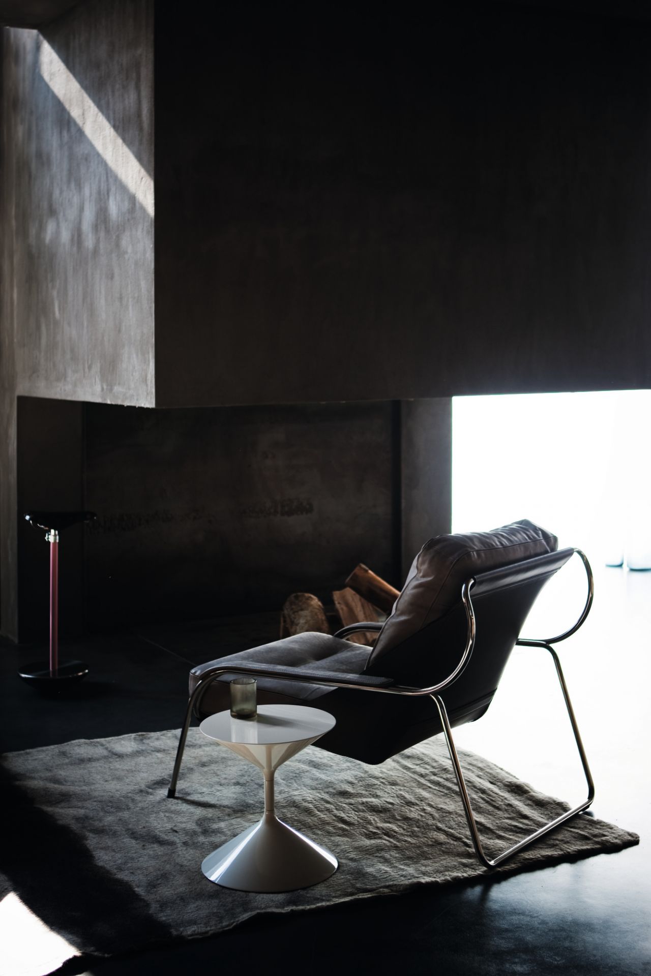 Maggiolina Fauteuil et Tabouret Zanotta