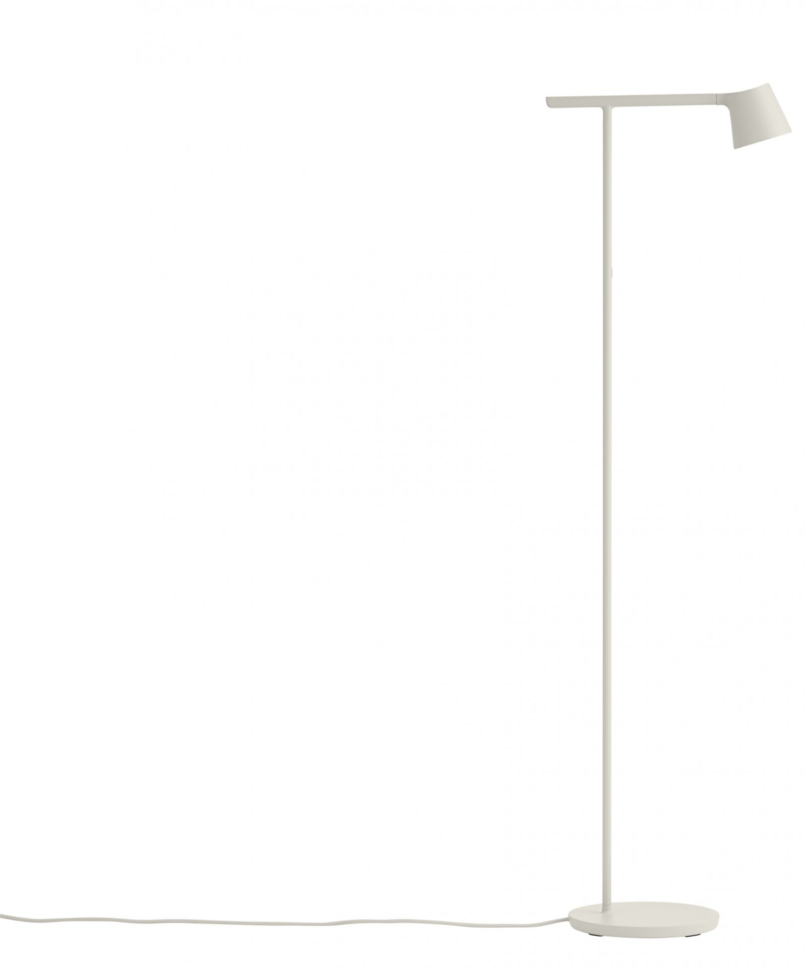 Tip Floor Lamp Lampadaire Muuto Gris