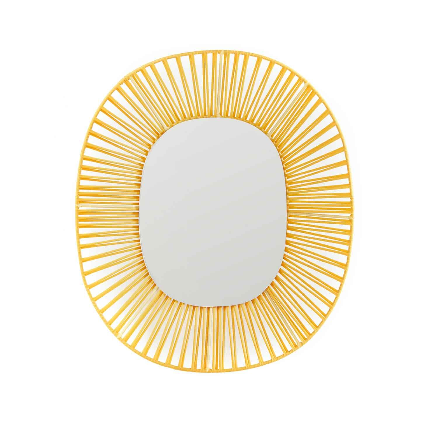 Cesta Big Wall Oval Mirror Miroir mural ovale ames 