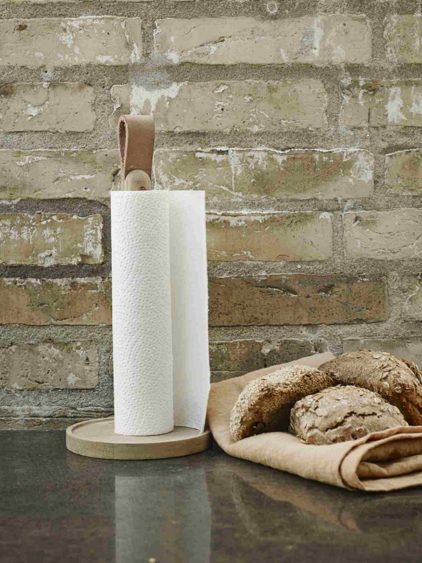 Norr Paper Towel Holder Porte-rouleau de cuisine Skagerak by Fritz Hansen OFFRE SPECIALE