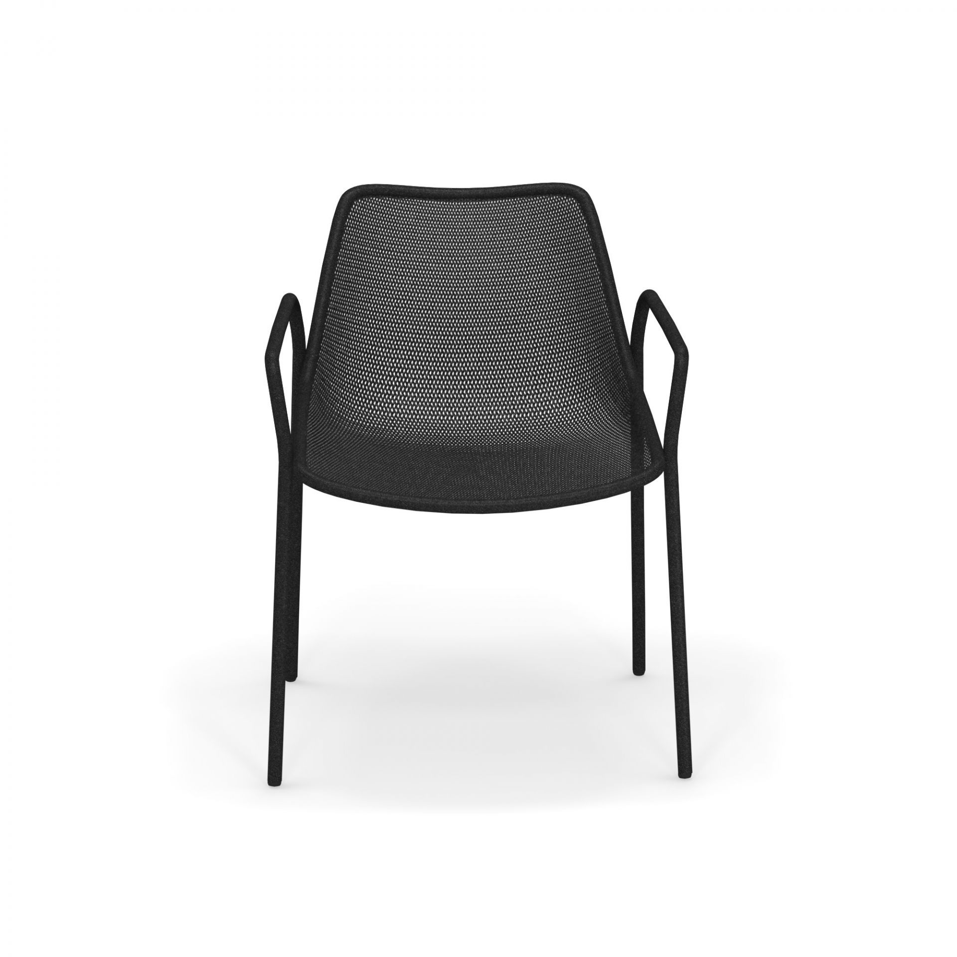 Round chaise à accoudoirs Emu