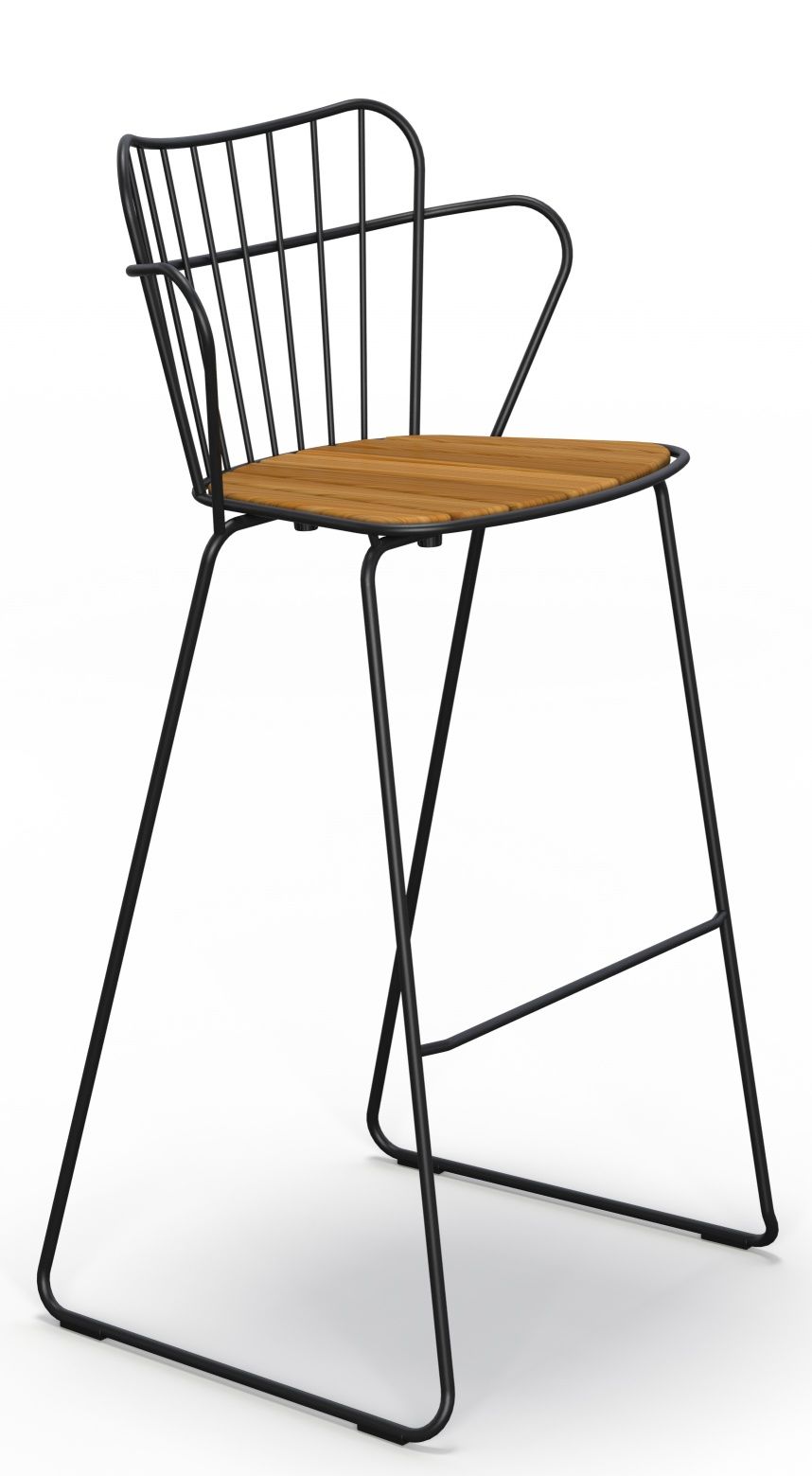 Paon Bar stool Tabouret de bar Houe noir