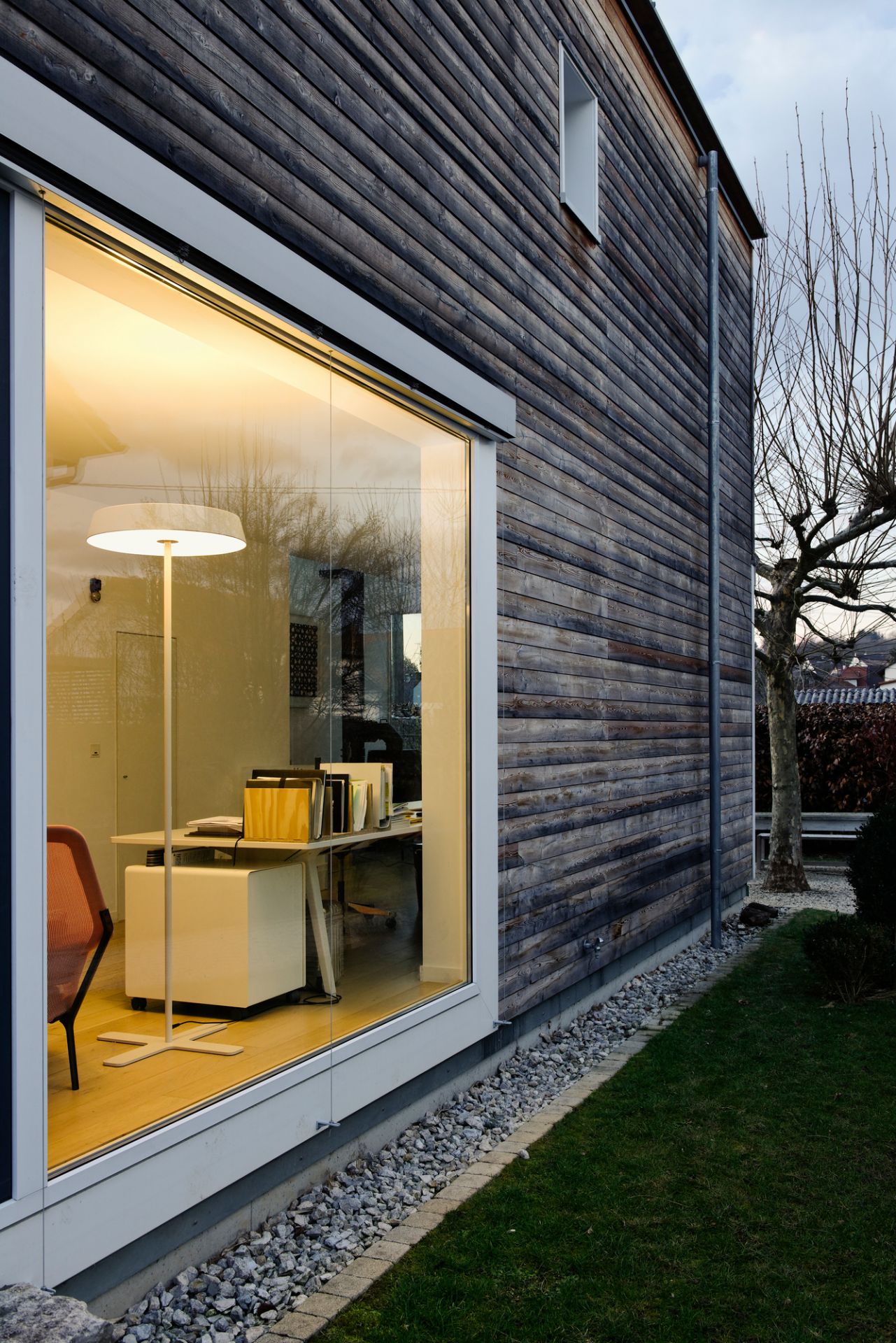 Koi S LED Lampadaire Belux blanc