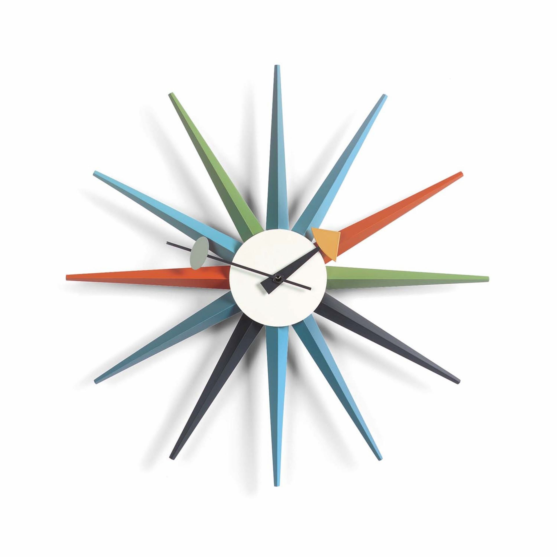 Sunburst Clock Horloge Murale Vitra