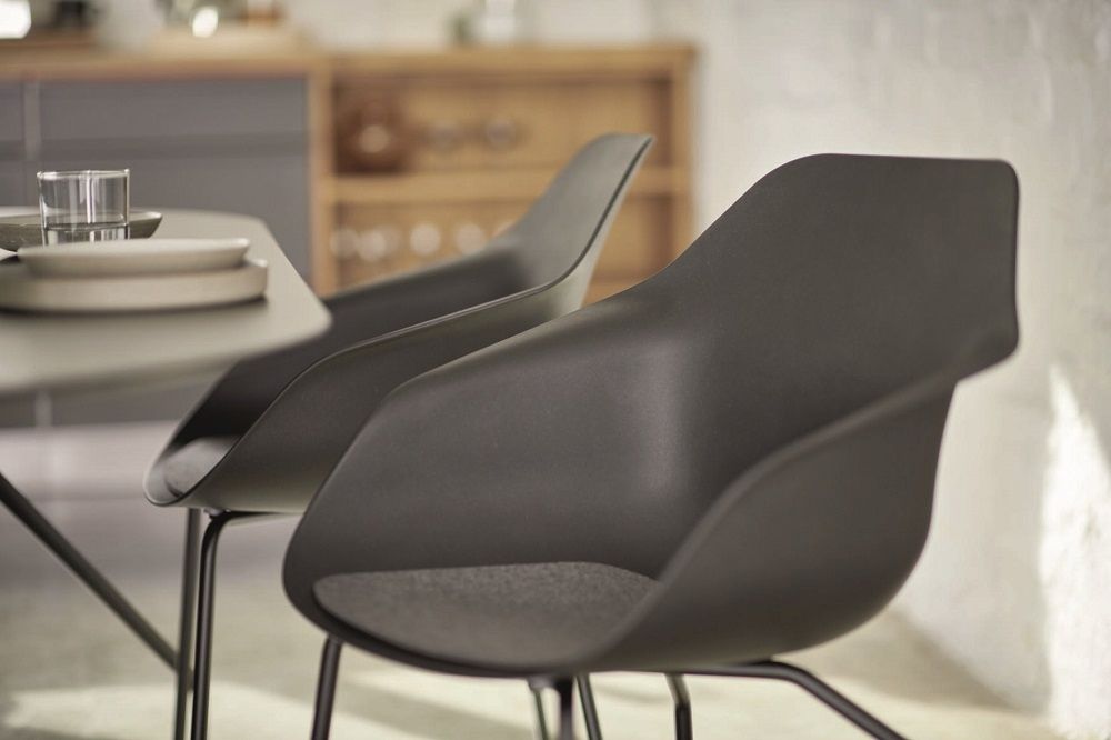 Yonda Universalstuhl Chaise à quatre pieds structure métal Wilkhahn 
