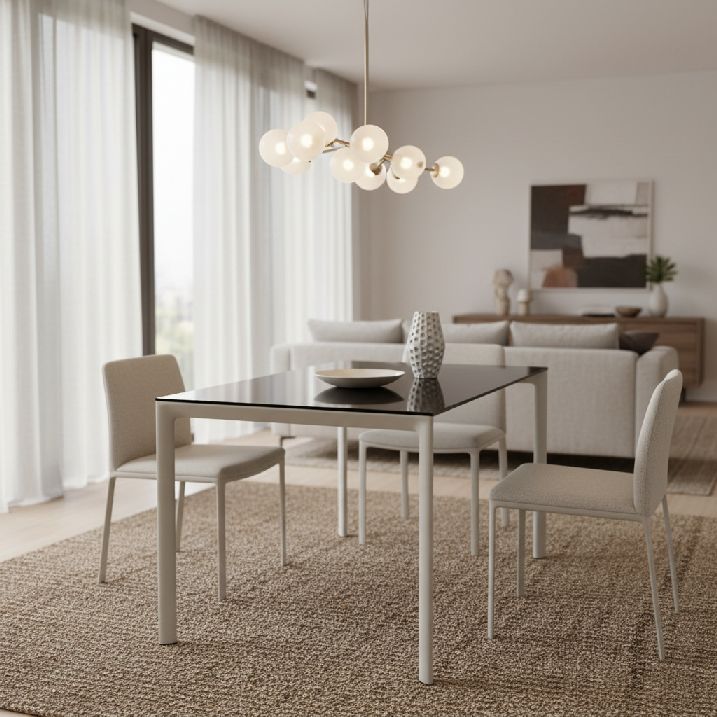 Maki Table Table de salle à manger Kristalia