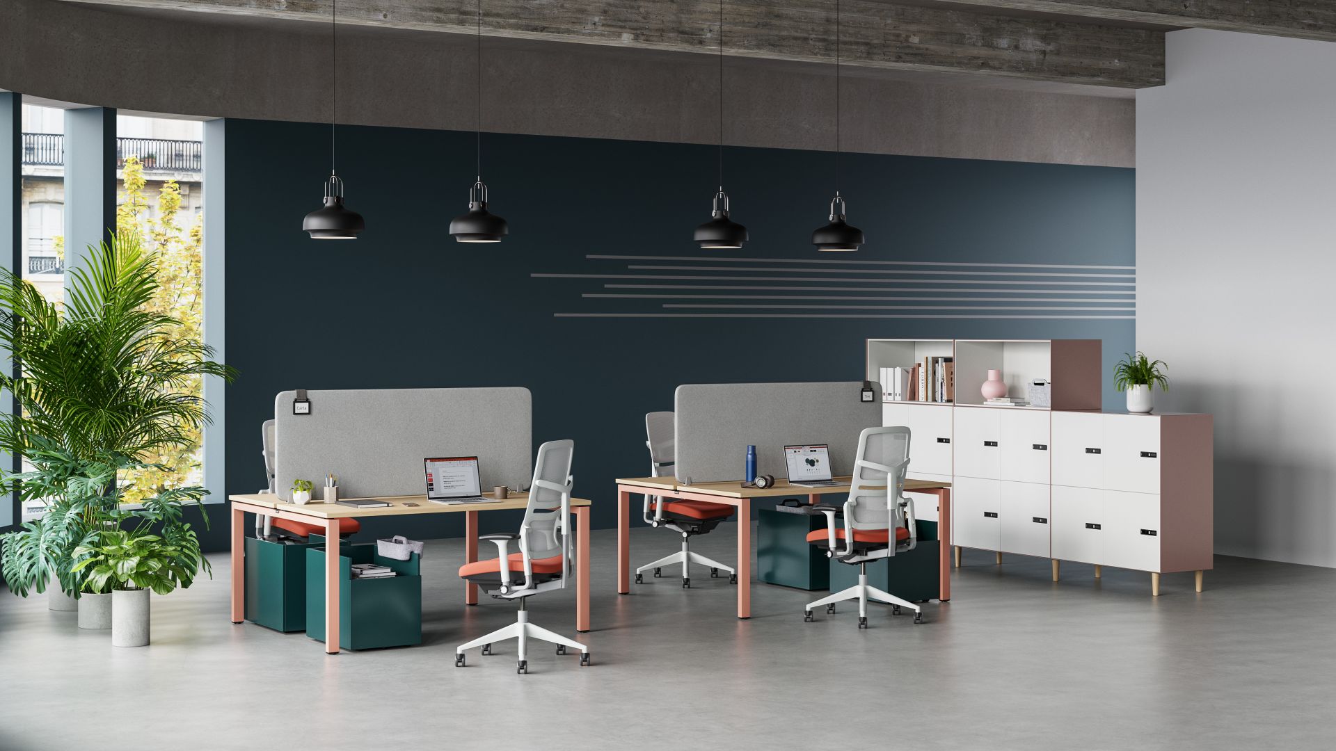 Please Fauteuil de travail Air avec dossier en maille Steelcase 