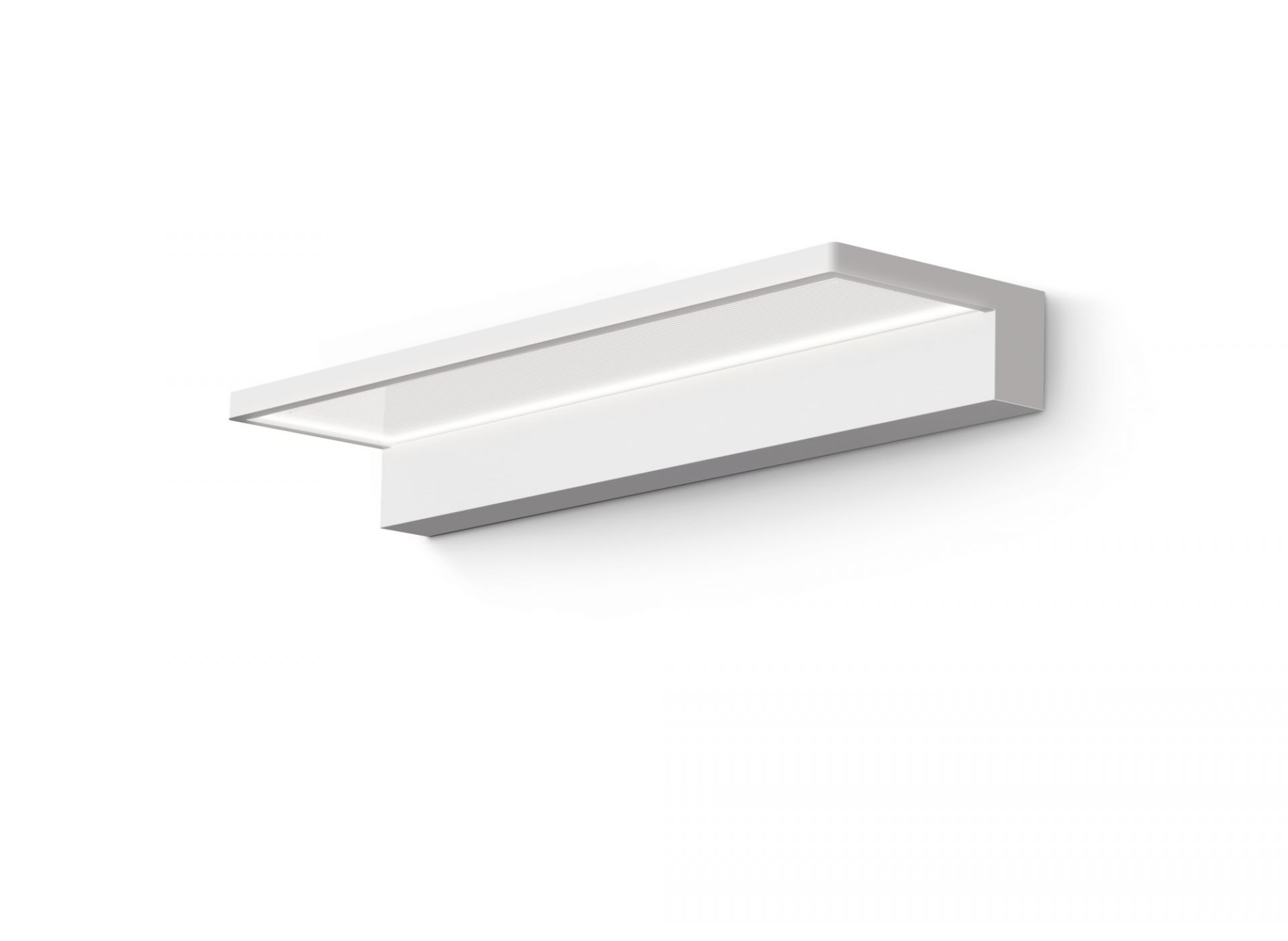 Weiße Crib Wall Wandleuchte von Serien Lighting, moderne LED Wandlampe für indirekte Beleuchtung.
