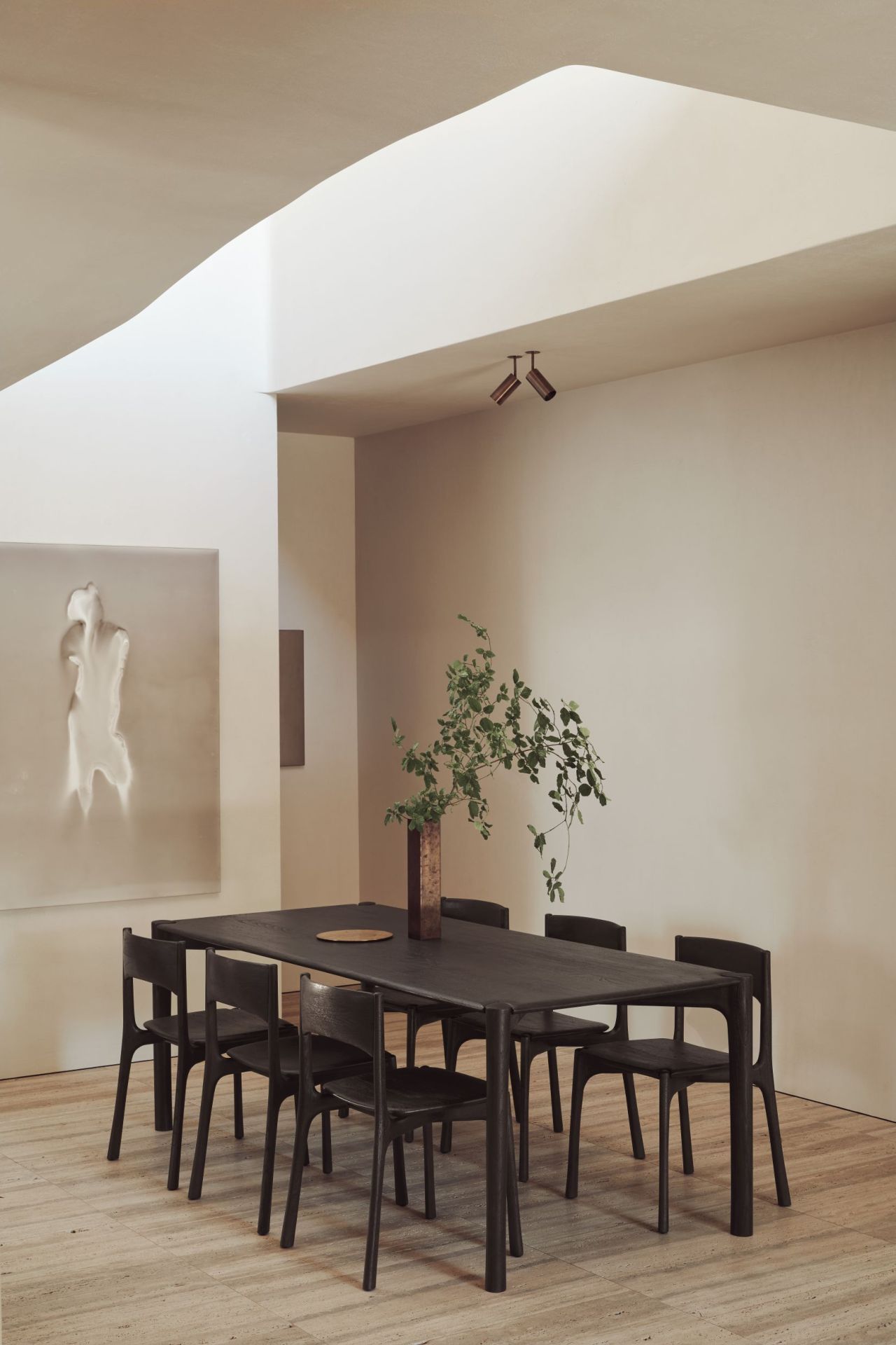 Chaise PI teck laqué Ethnicraft