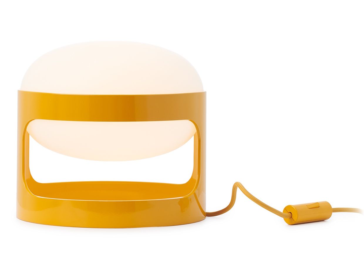 KD28 Table lamp Lampe de table Kartell Jaune moutarde
