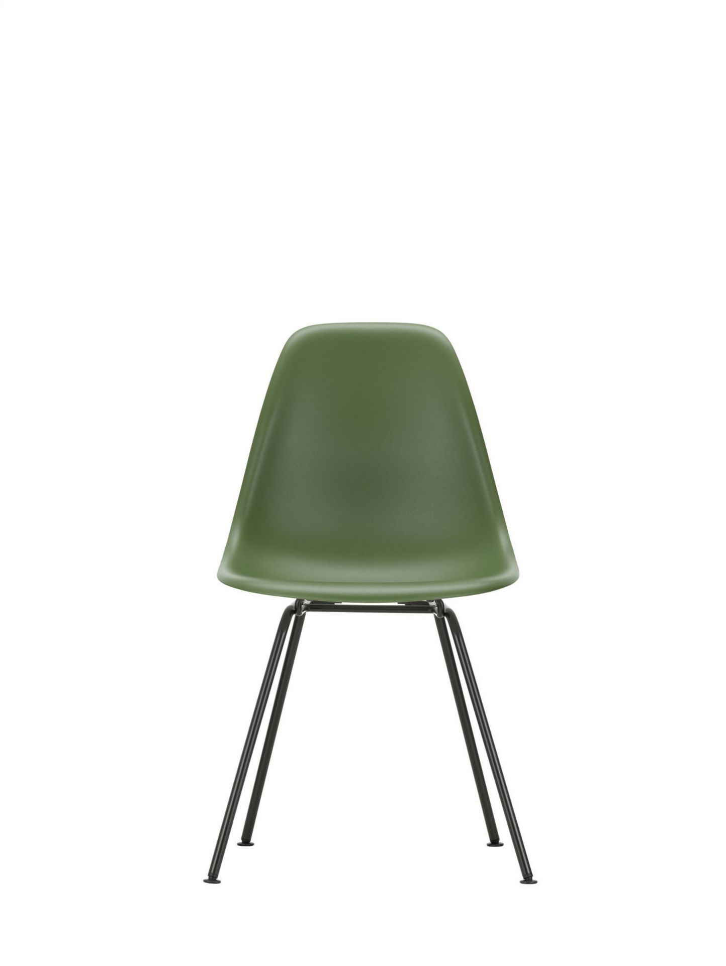 Eames Plastic Side Chair DSX Chaise Vitra Chromé - Blanc