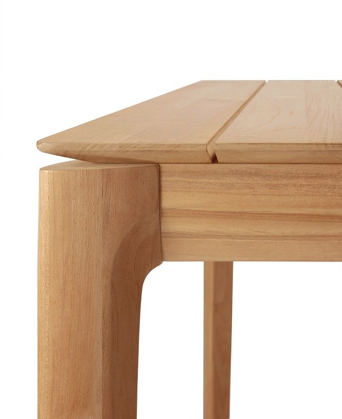 Bok Outdoor Table Teck carré Ethnicraft