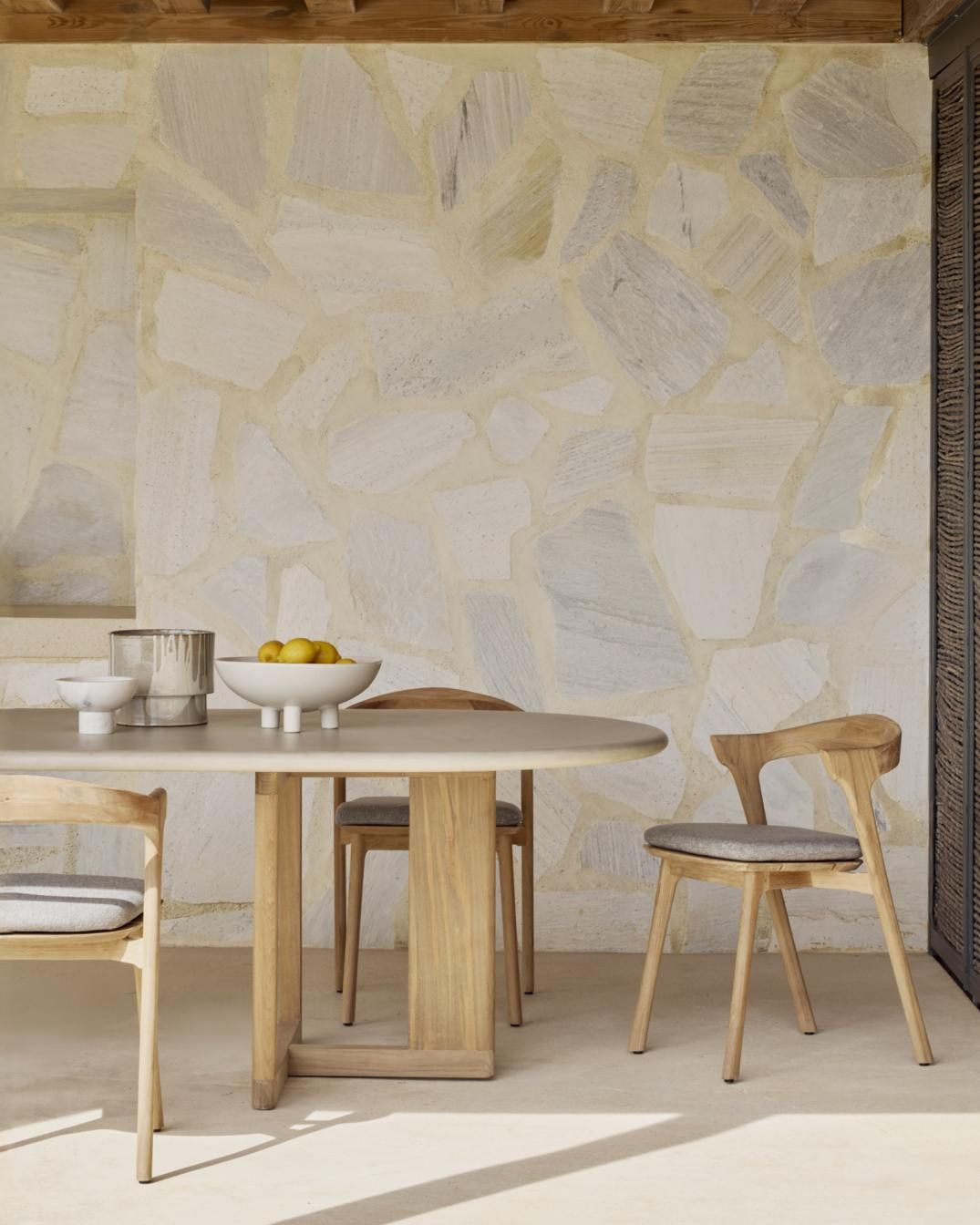 Trestle Table à manger d'extérieur Ethnicraft