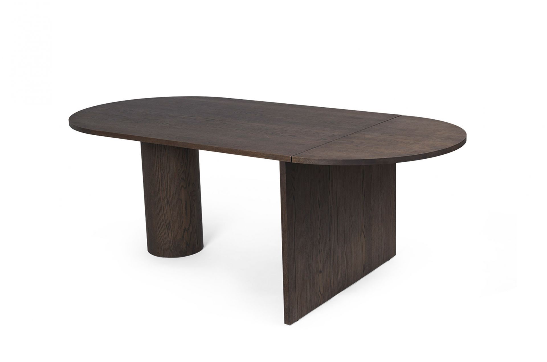 Pylo Table à manger chêne teinté foncé Ferm Living