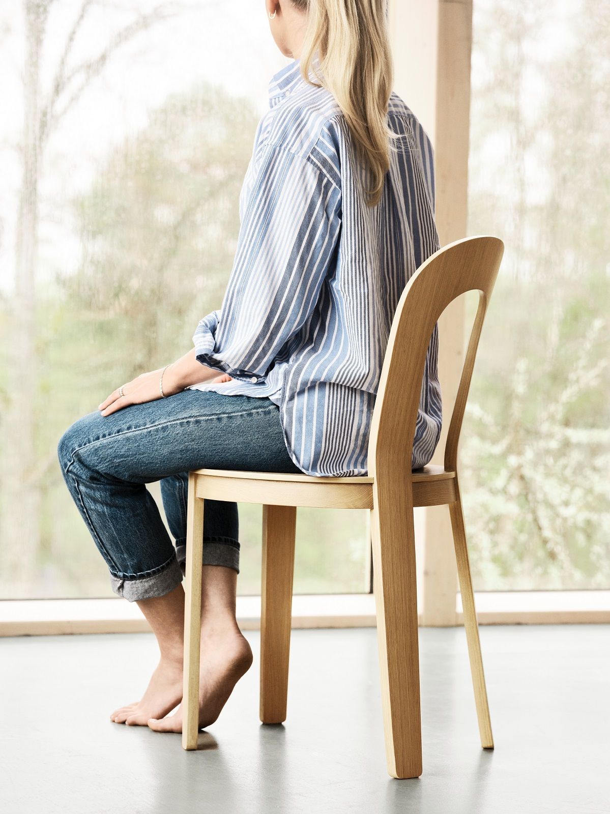 Olivia Chair Chaise en bois Design House Stockholm chêne naturel Olivia Chair Chaise en bois Design House Stockholm chêne naturel