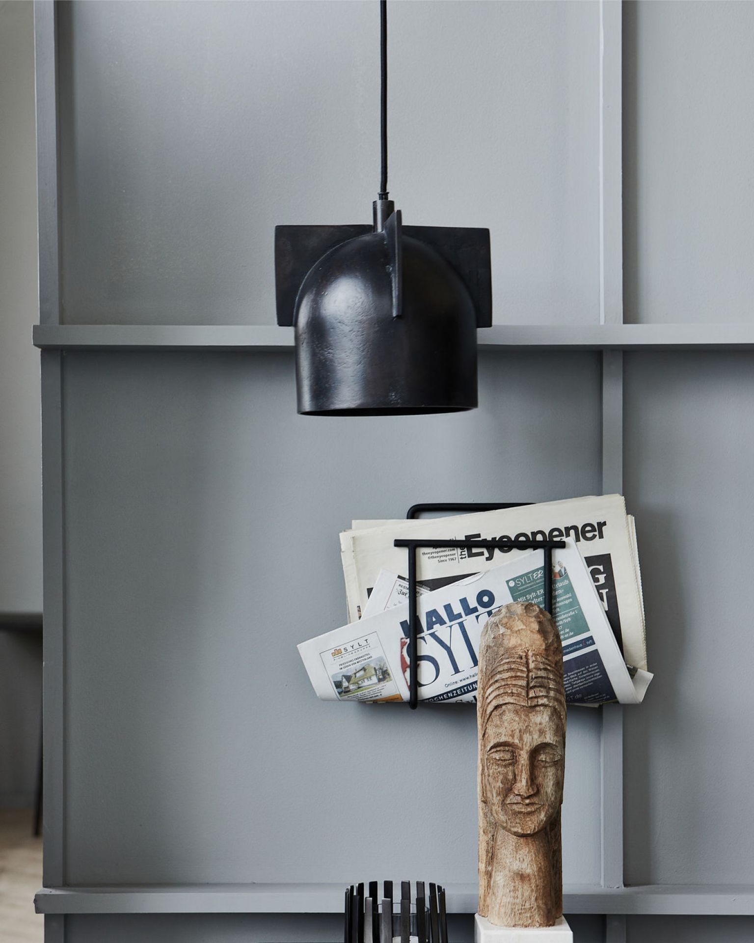Akola lampe suspendue noire house doctor OFFRE SPECIALE