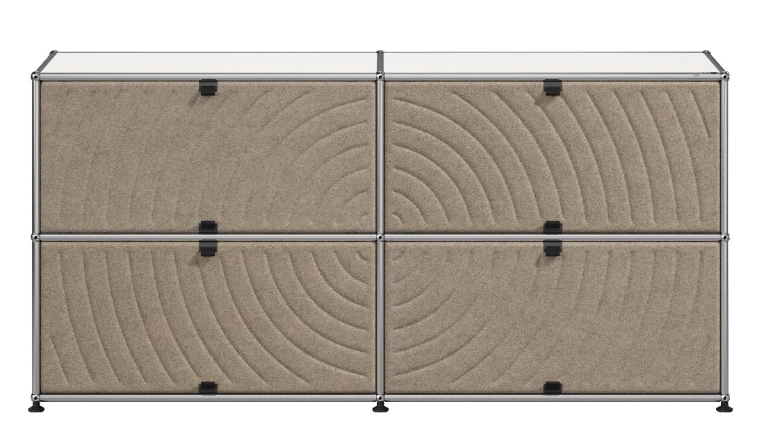 USM Haller Buffet M68 avec panneaux souples - Expédition rapide