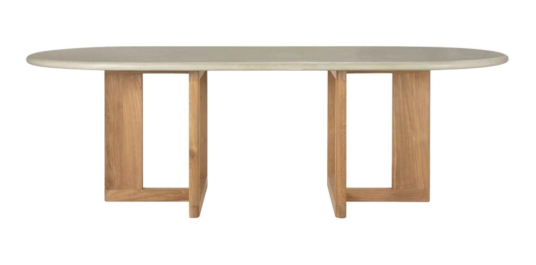 Trestle Table à manger d'extérieur Ethnicraft