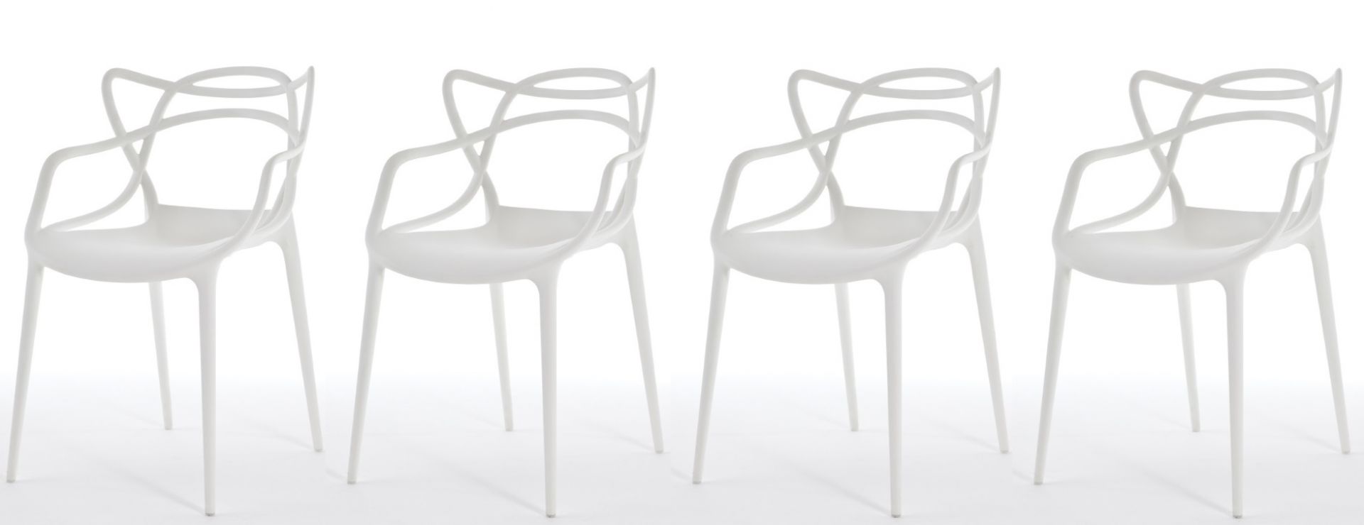 Aktion Masters Chaise 4-er Set Kartell
