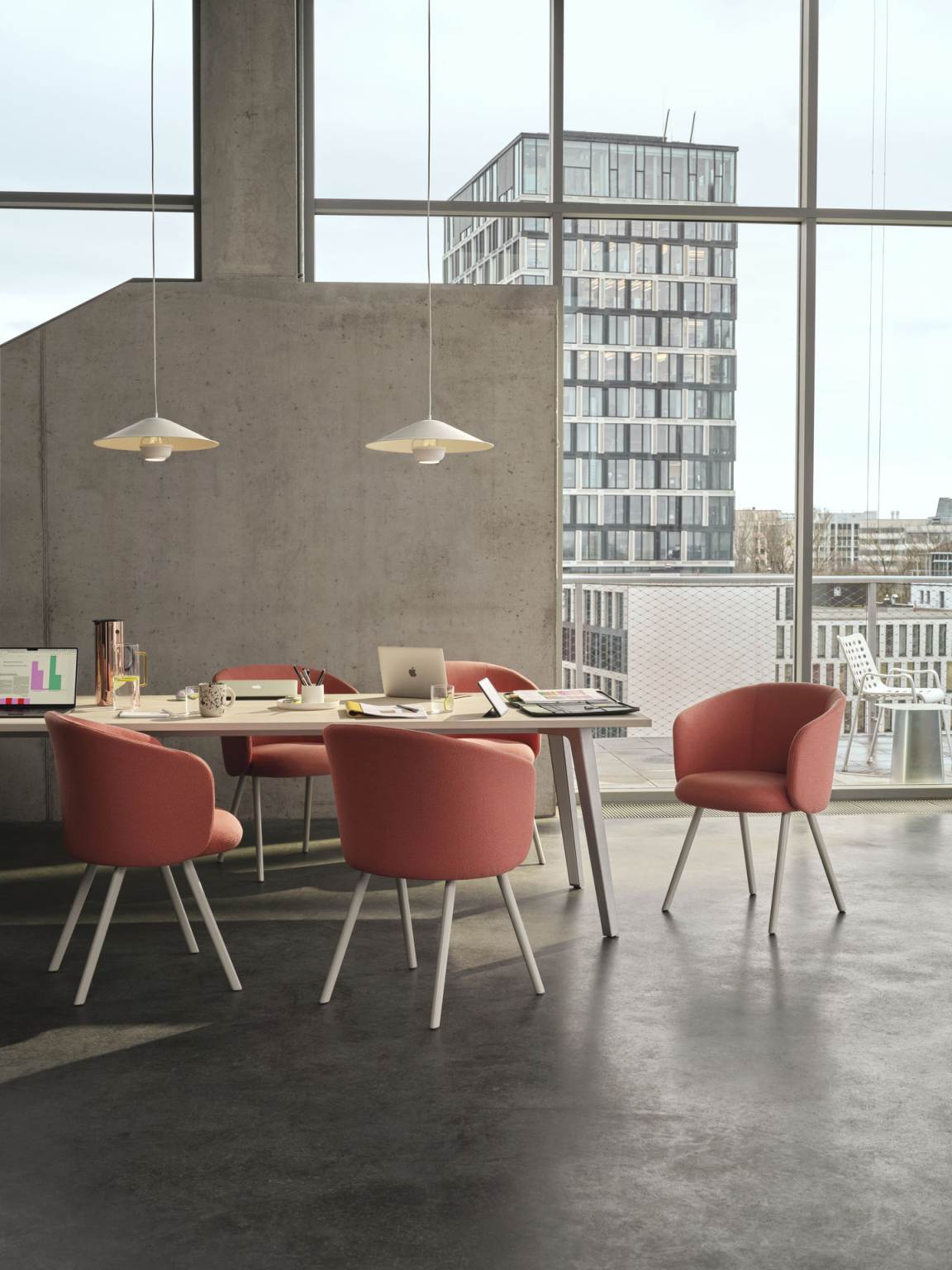 Mikado Arm Chair Chaise avec accoudoirs Chaise Vitra 