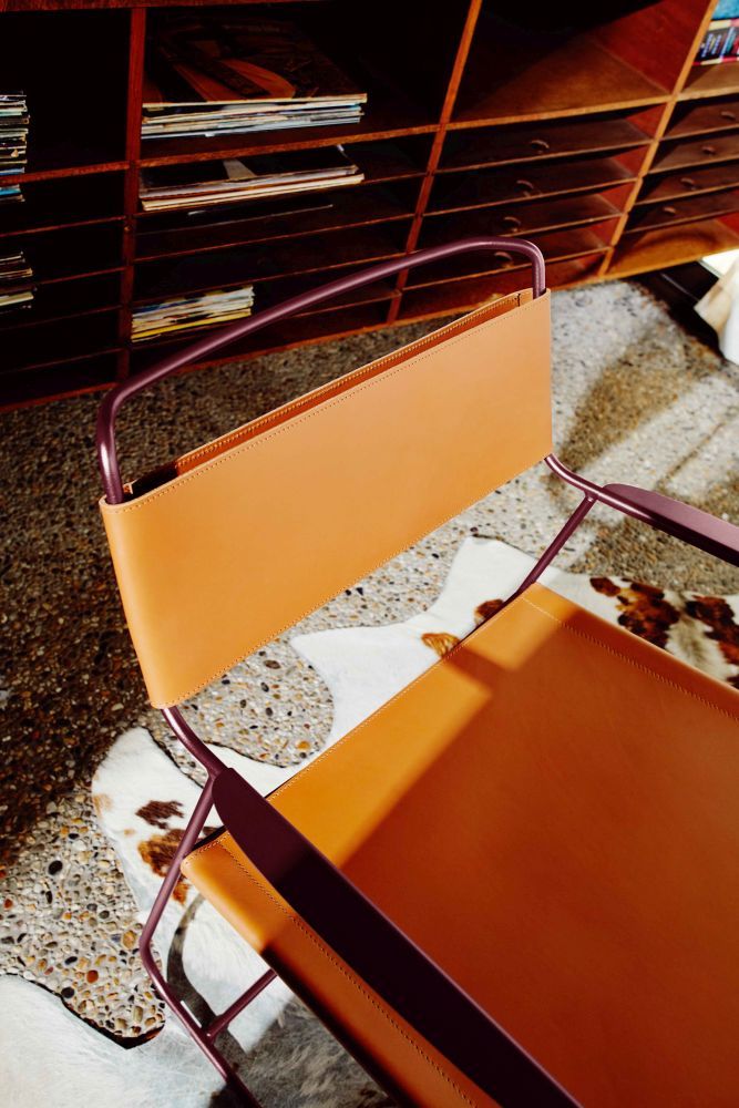 Surprising profond fauteuil en cuir Extérieur Fermob