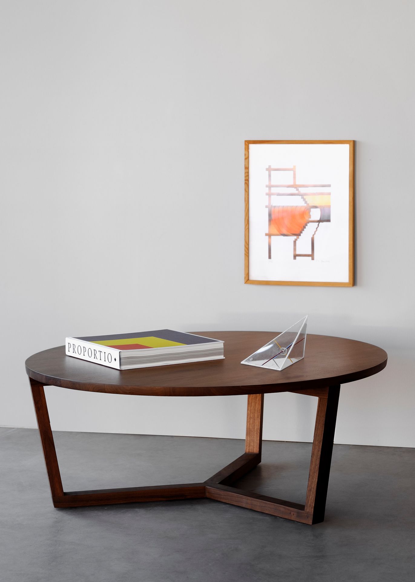 Tripod table basse chêne Ethnicraft